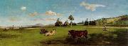 Frederic Bazille Saint-Saveur oil on canvas